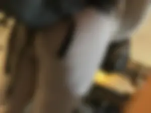 Perfect booty in leggings closeup, a college girl at the library