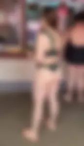Pawg in green bikini (NOT OC)