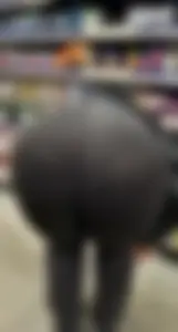 Bbw in black pants BIG ass bendover+Vpl‼️