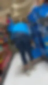 Walmart Worker With Ass