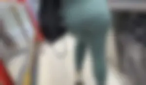 Asss so Phat Green Leggings Pawg / Not OC
