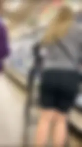 Blonde Mum In Leggings OC