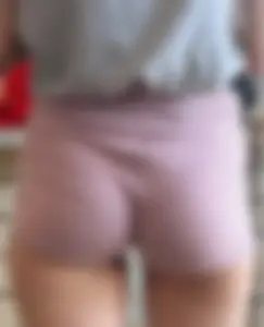 Slim girls in shorts