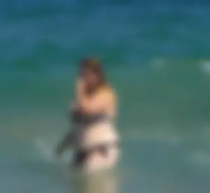 Busty bbw girl couldn’t contain huge boobs in bikini pt 2