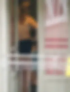 Hot milf next door hanging panties, showing pokies and wearing underwear