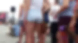 Delicious Teen Asses In Shorts