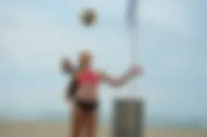 Sexy beach volleyball girls