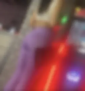 Sexy slut in purple