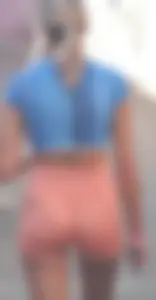 Amazing ass spandex shorts VTL