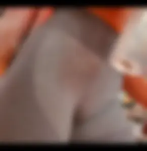 Yoga Pants Pelvis Closeup Creepshot