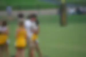 Candid cheerleaders