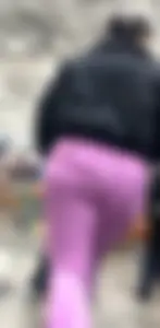 Costco worker thick Latina yoga (video)