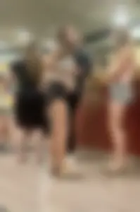 Short Shorts in Line (Not OC)