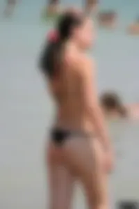 Sexy beach and bikini girls