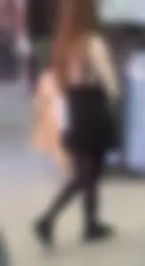 Pretty pantyhose teen