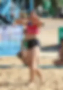 Thai candid volleyball girls