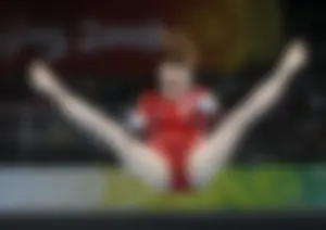Candid gymnasts