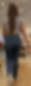 Redhead squatting and working part 2 (oc)