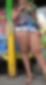 Ass Cheeks In Shorts