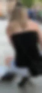 2 pretty blonde friends out in shorts