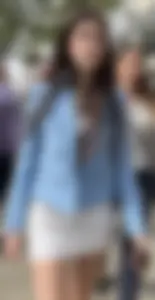 Hot babes in skirts street creepshots