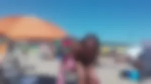 Beach mature milf from all angles