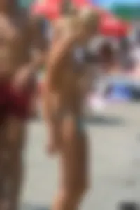 Sexy candid topless and nude beach girls
