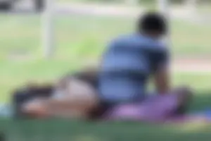Cutie at the park upskirted showing her white panties