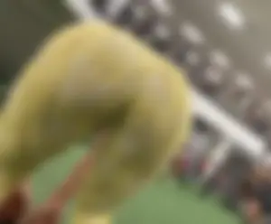 TINY PETITE TEEN YELLOW LEGGINGS   GOD TIER  ️