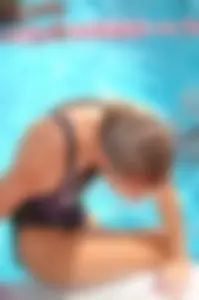 Group of teen and early 20's swimmers