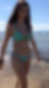 Gorgeous beach teens