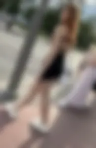 Redhead in tight shorts
