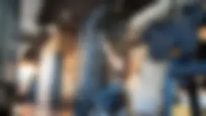 Sexy Short Gym Girl Jumping and Stratching her Ass to Use the Machine (OC and GIF)