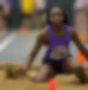 Canadian girls at an Alberta track and field tournament