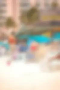 Bunch of sexy girls and milfs in bikinis at the beach