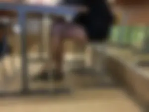 Teen in Classroom Candid, Nice Legs in Flats