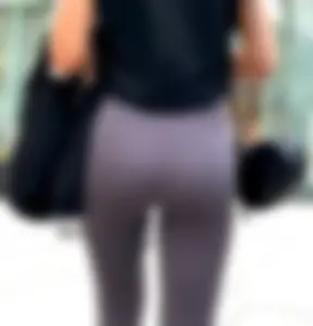 Skinny Teen in grey Leggings Part III - VTL