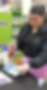 Costco worker thick Latina yoga (video)