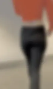 Tight college girl pulls up her pants for me