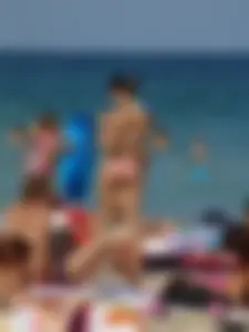 Beach voyeur babes in bikinis, thongs and topless