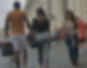 HUGE ASS taking everyone’s attention