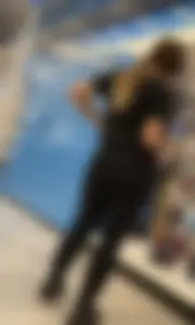 Caught her nice ass lackin