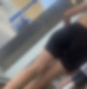 Awesome duo in spandex shorts vpl