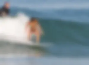 Candid surfers in bikinis