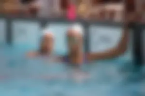 Group of teen and early 20's swimmers