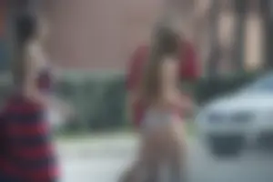 Candid Florida babes at Deerfield Beach in the winter
