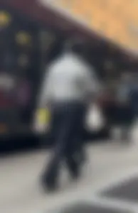 Thickest girl waiting for the bus