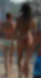 Sexy beach and bikini girls