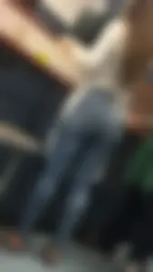 College candid teens in class wearing tight clothes