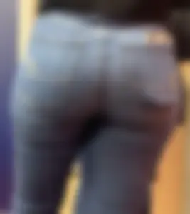 Big ass in jeans